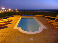 Private Solar Heated Pool