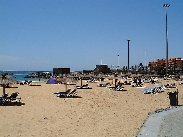 Beach Behind Atlantico Shopping Centre