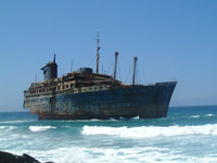 American Star Shipwreck - Fuerteventura