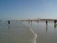 Sand Dune Beaches Near Corralejo